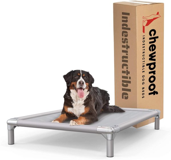 Chew proof indestructible bed for crate